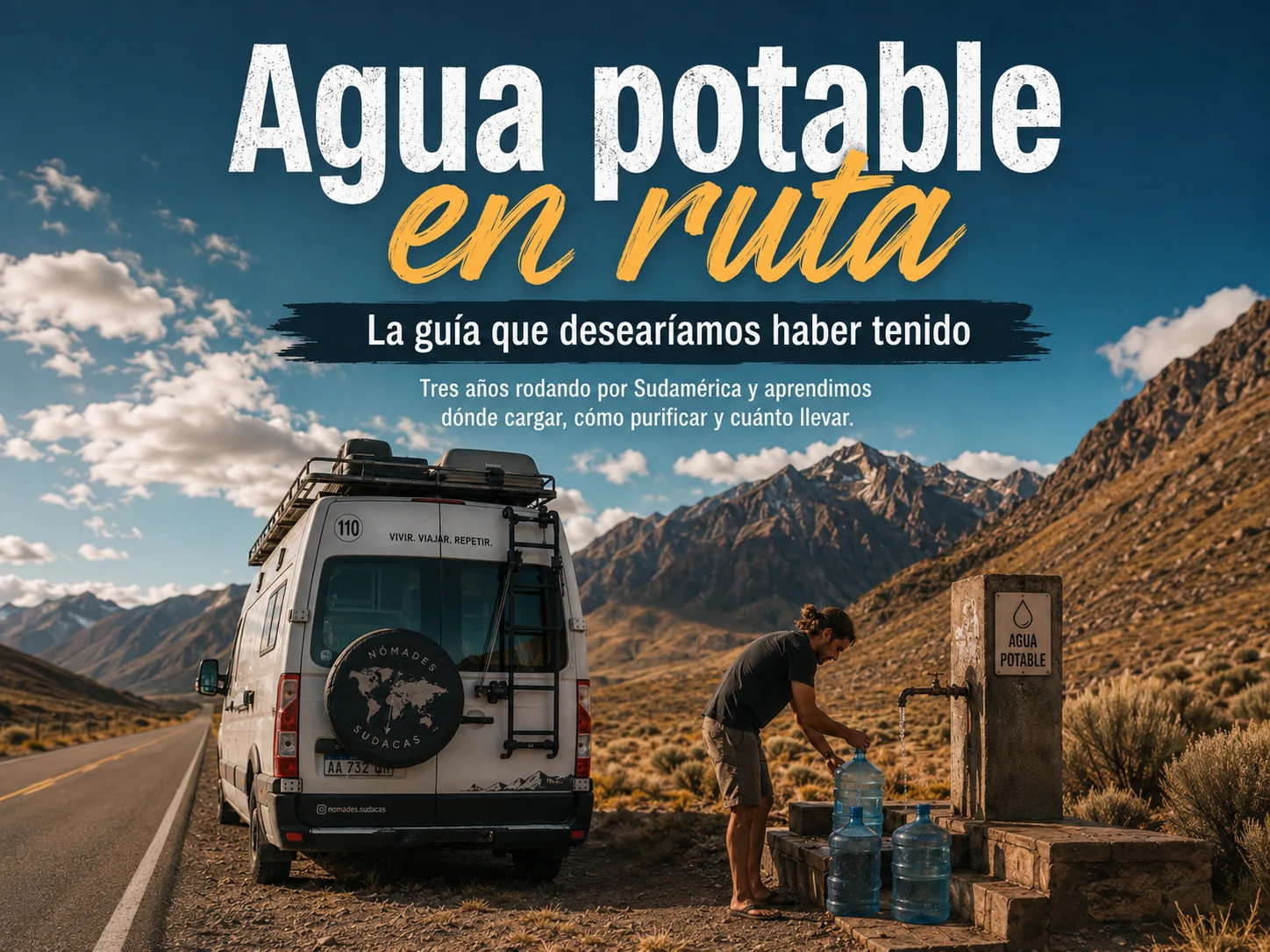 Agua potable en ruta: la guía que desearíamos haber tenido
