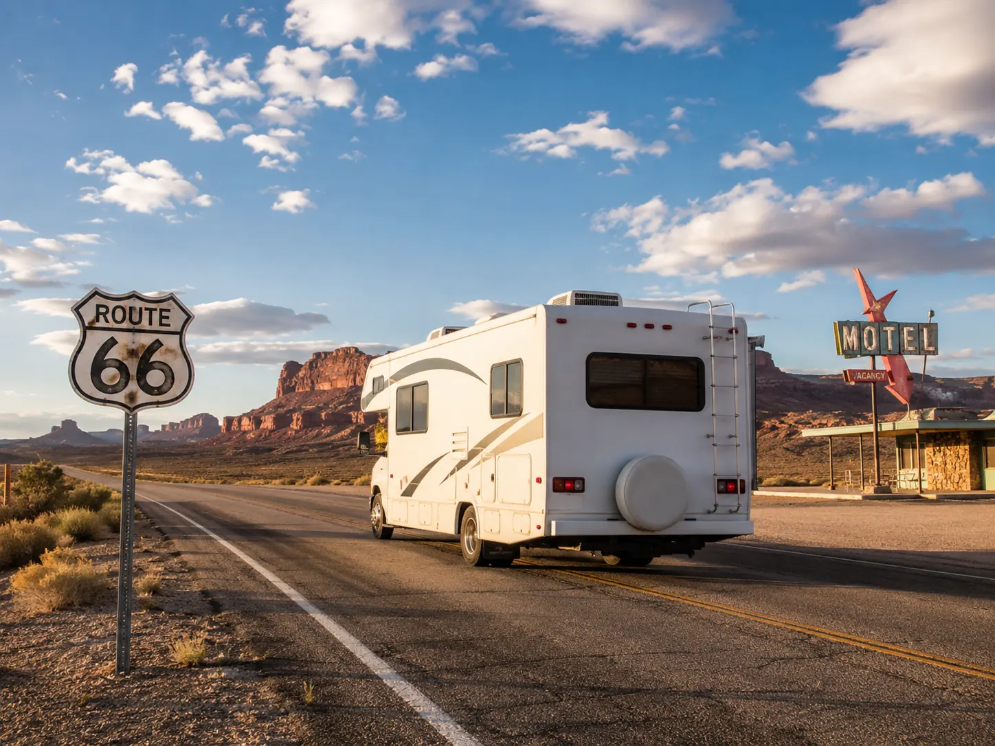 Ruta 66 en motorhome: el viaje que inventó el viaje en rodante